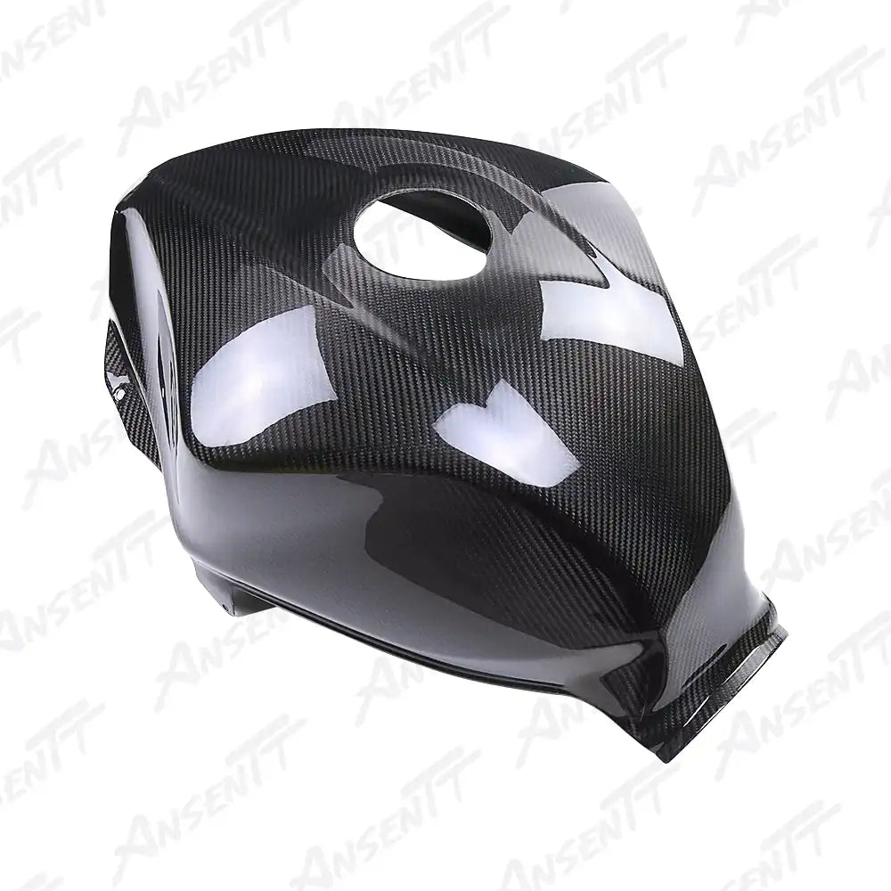 Carbon Fiber Tank Cover for Suzuki GSX1300R Hayabusa 2021-2025, 2x2 Twill Weave (Glossy)