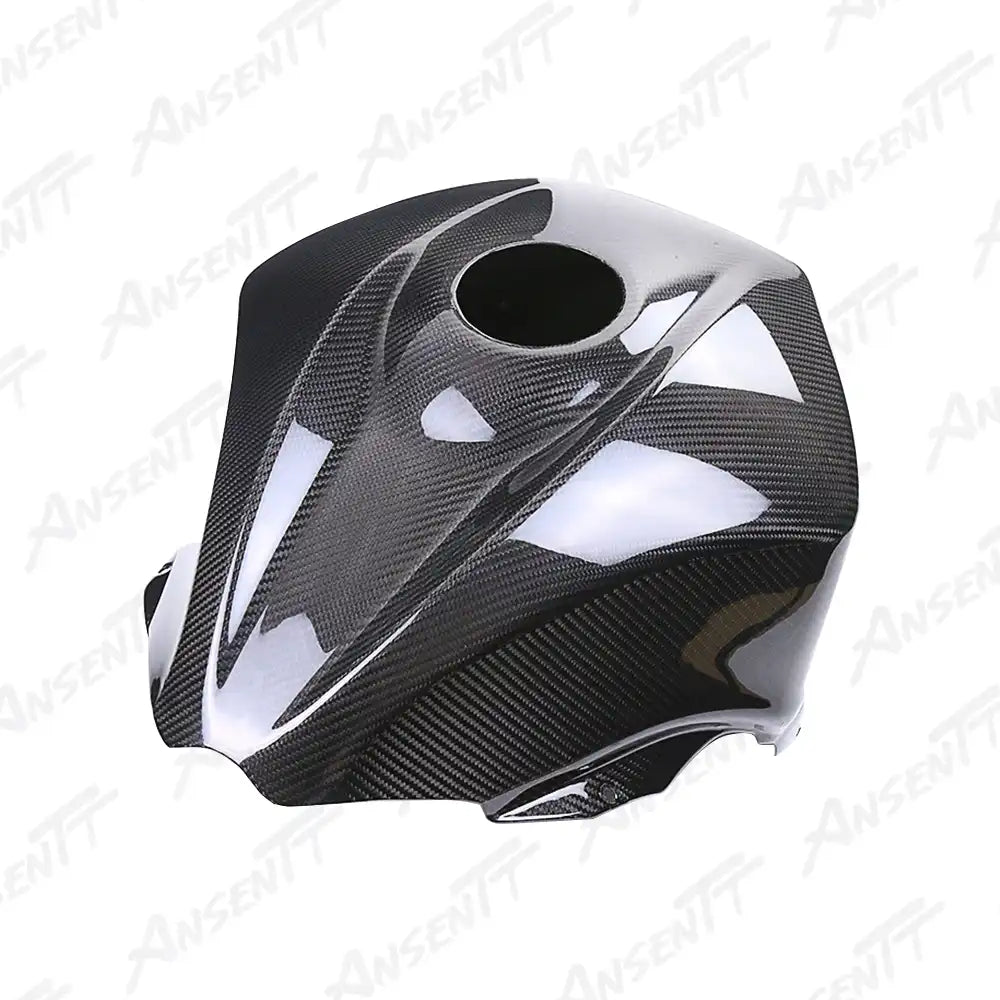 Carbon Fiber Tank Cover for Suzuki GSX1300R Hayabusa 2021-2025, 2x2 Twill Weave (Glossy)