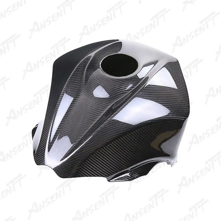Carbon Fiber Tank Cover for Suzuki GSX1300R Hayabusa 2021-2025, 2x2 Twill Weave (Glossy)