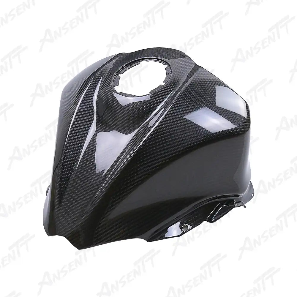 Carbon Fiber Front Tank Cover for Suzuki GSX1300R Hayabusa 2021-2025, 2x2 Twill Weave (Glossy)