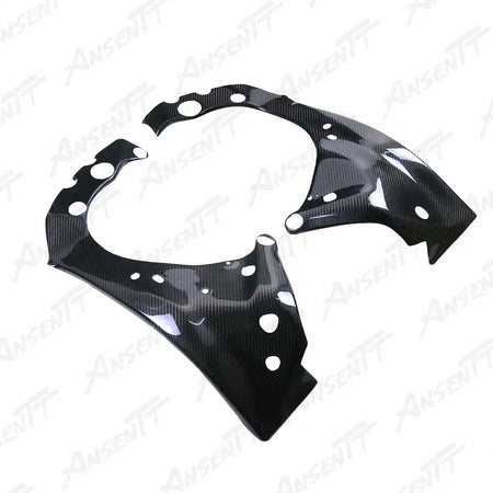 Carbon Fiber Frame Covers (Pair) for Yamaha YZF-R1 2020-2025 - 2x2 Twill Glossy