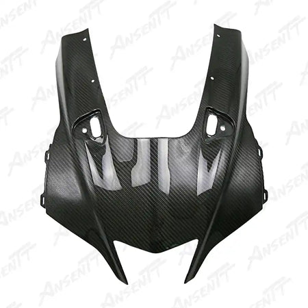 Carbon Fiber Front Upper Fairing Cowl for Yamaha YZF-R1 2020-2025 - 2x2 Twill Glossy