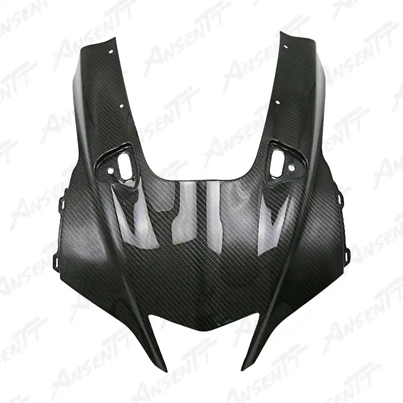 Carbon Fiber Front Upper Fairing Cowl for Yamaha YZF-R1 2020-2025 - 2x2 Twill Glossy