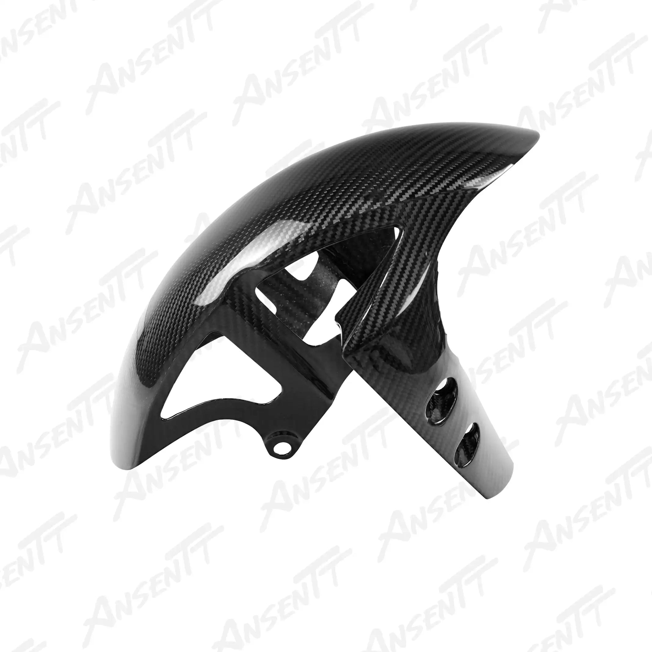 Carbon Fiber Front Fender for Yamaha YZF-R1 2020-2025 - 2x2 Twill Glossy (Front Mudguard)
