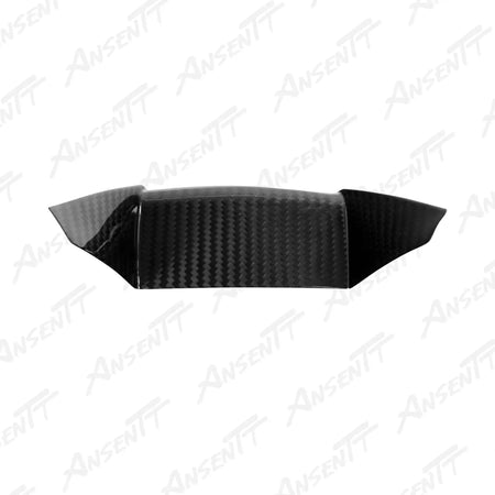 Carbon Fiber Front Air Intake Winglet Cover for Yamaha YZF-R1 2020-2025 - 2x2 Twill Glossy (Front Nose Airbox Inlet Shroud)