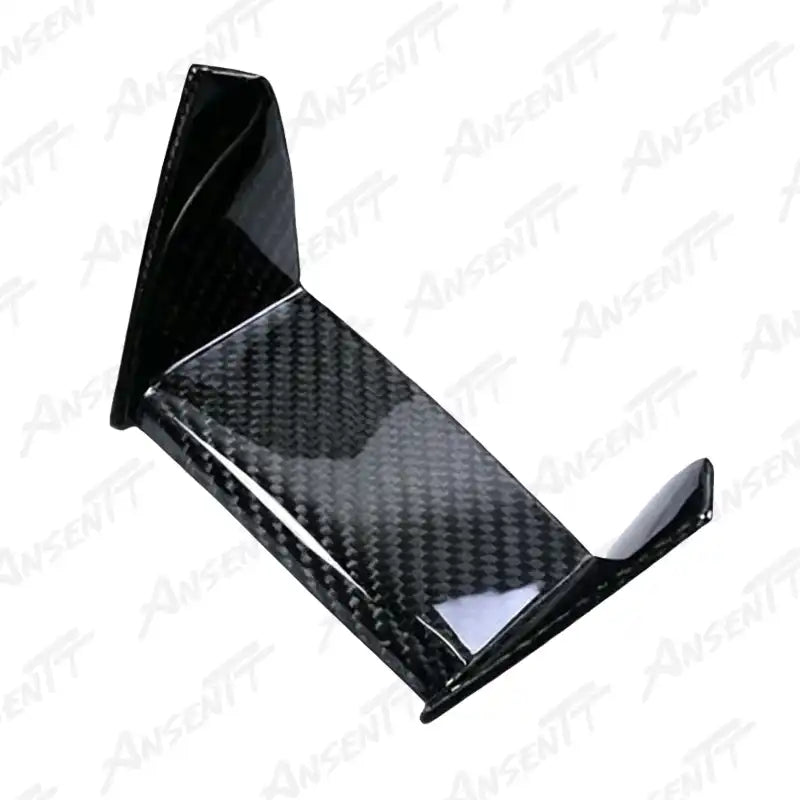 Carbon Fiber Front Air Intake Winglet Cover for Yamaha YZF-R1 2020-2025 - 2x2 Twill Glossy (Front Nose Airbox Inlet Shroud)