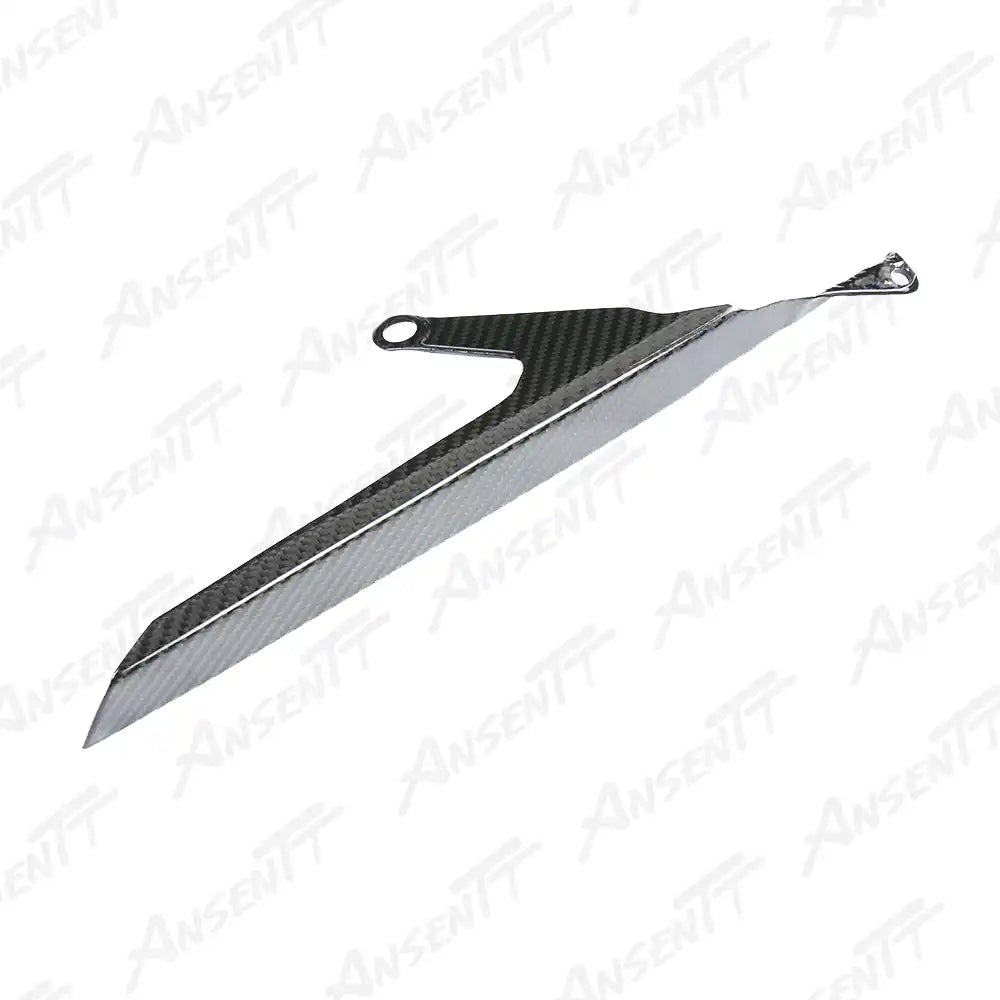Carbon Fiber Chain Guard Cover for Yamaha YZF-R1 2020-2025 - 2x2 Twill Glossy