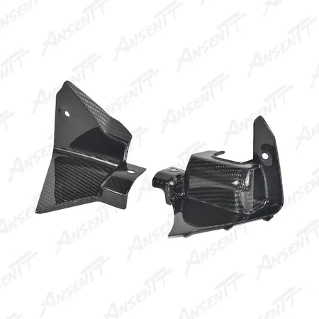 Carbon Fiber Dashboard Side Panels (Pair) for Yamaha YZF-R1 2020-2025 - 2x2 Twill Glossy
