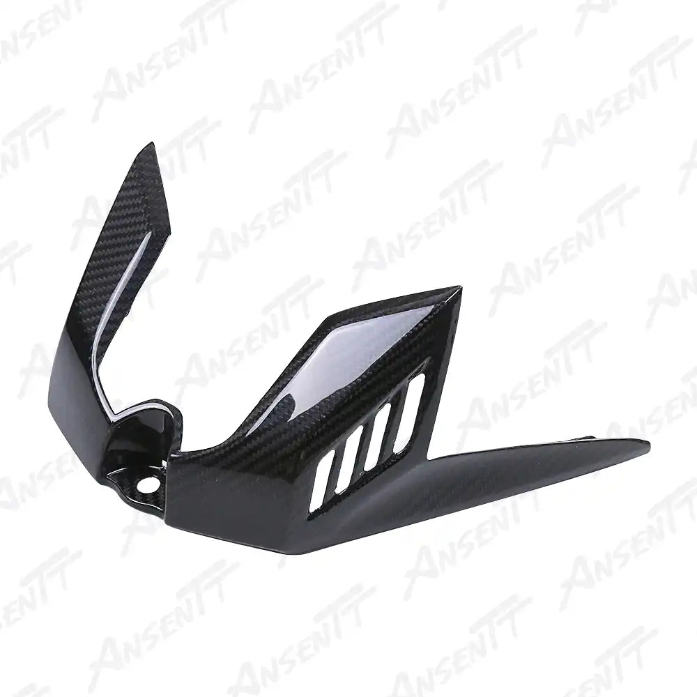 Carbon Fiber Airbox Cover Front Piece for Yamaha YZF-R1 2020-2025 - 2x2 Twill Glossy (Front Fuel Tank Shroud)