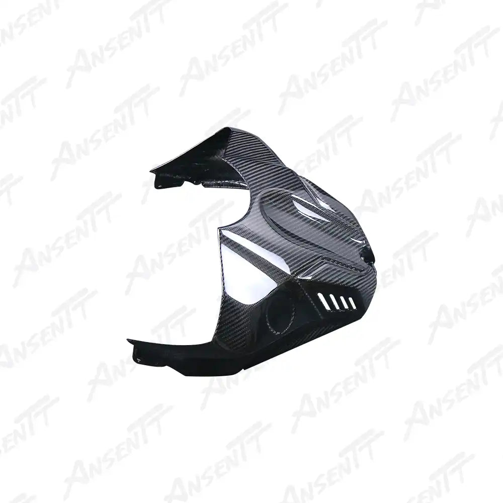Carbon Fiber Front Tank Slider Cover for Yamaha YZF-R1 2020-2025 - 2x2 Twill Glossy