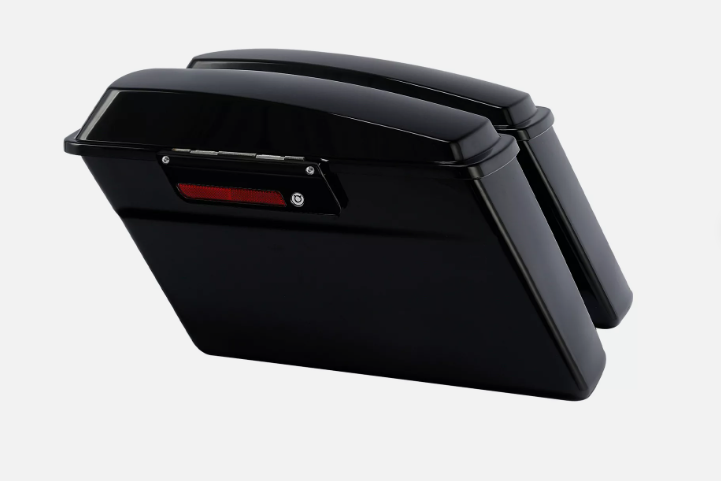 Hard bags with Black Latches For 94-13 Harley Touring & Softail models