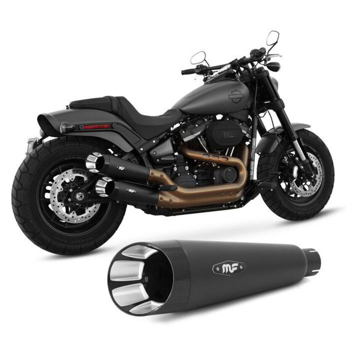 M8 FATBOB SLIP ON MOBSTER BLACK mf-7201402