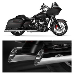 Hitman Slip-Ons Touring Chrome 1995-2016 mf-7201701