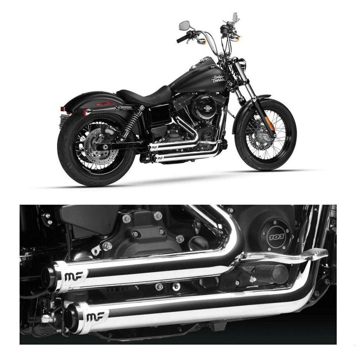Bandit Chrome Dyna 2006-2017 [DISCONTINUED] mf-7210507