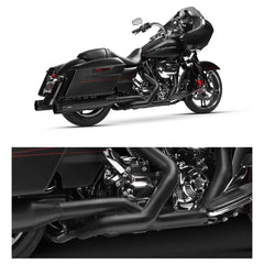 Pro Dual head pipes Black Touring 2009-2016 mf-7210606