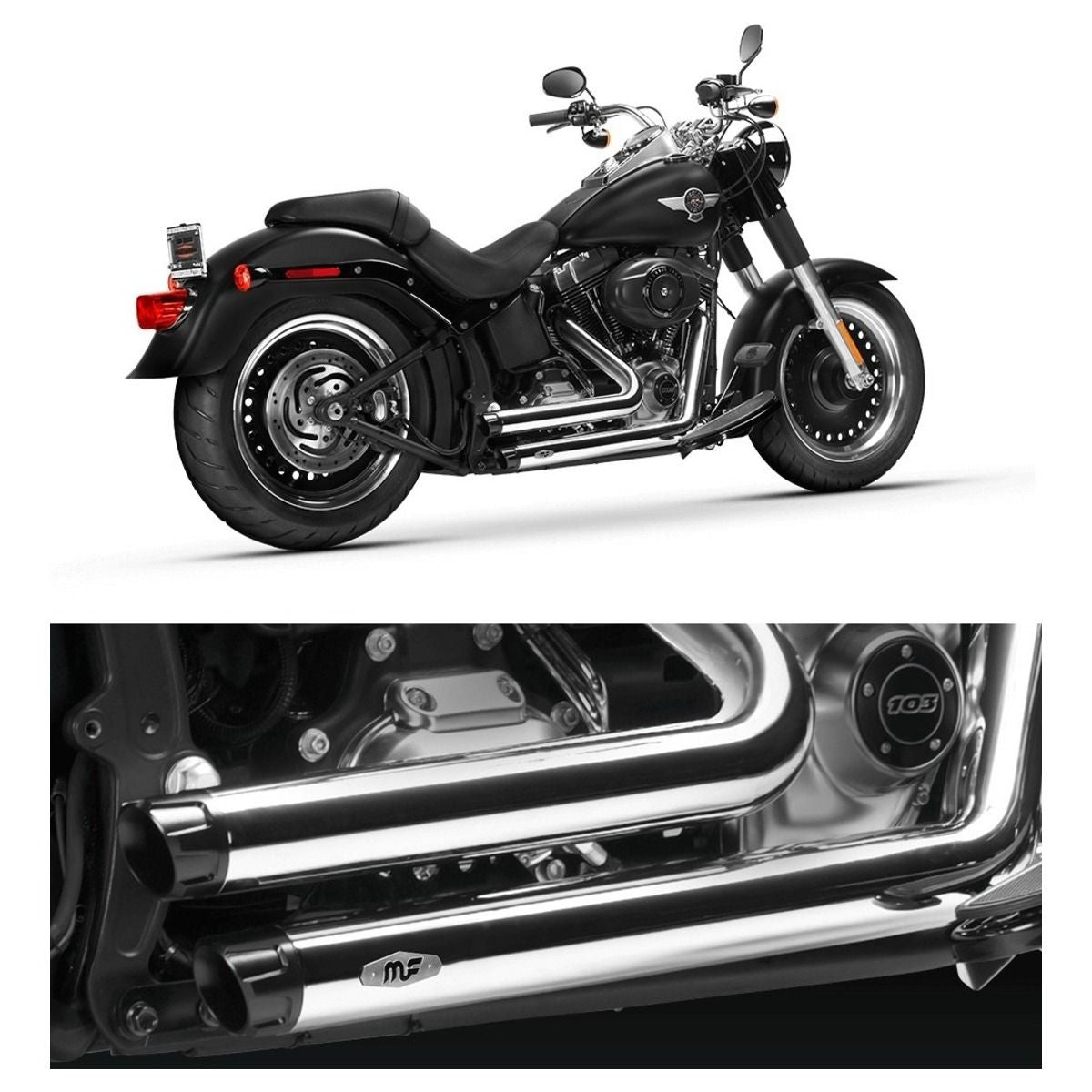 Legacy Classic Chrome Softail [DISCONTINUED] mf-7210907
