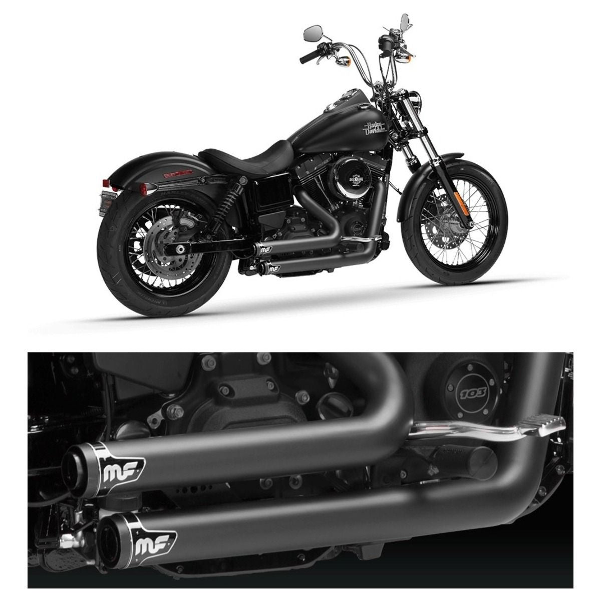 Bandit Black Dyna 2006-2017 mf-7211302