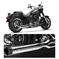 Performer 2 into 1 Chrome Softail 2008-2016 Wide t mf-7211907