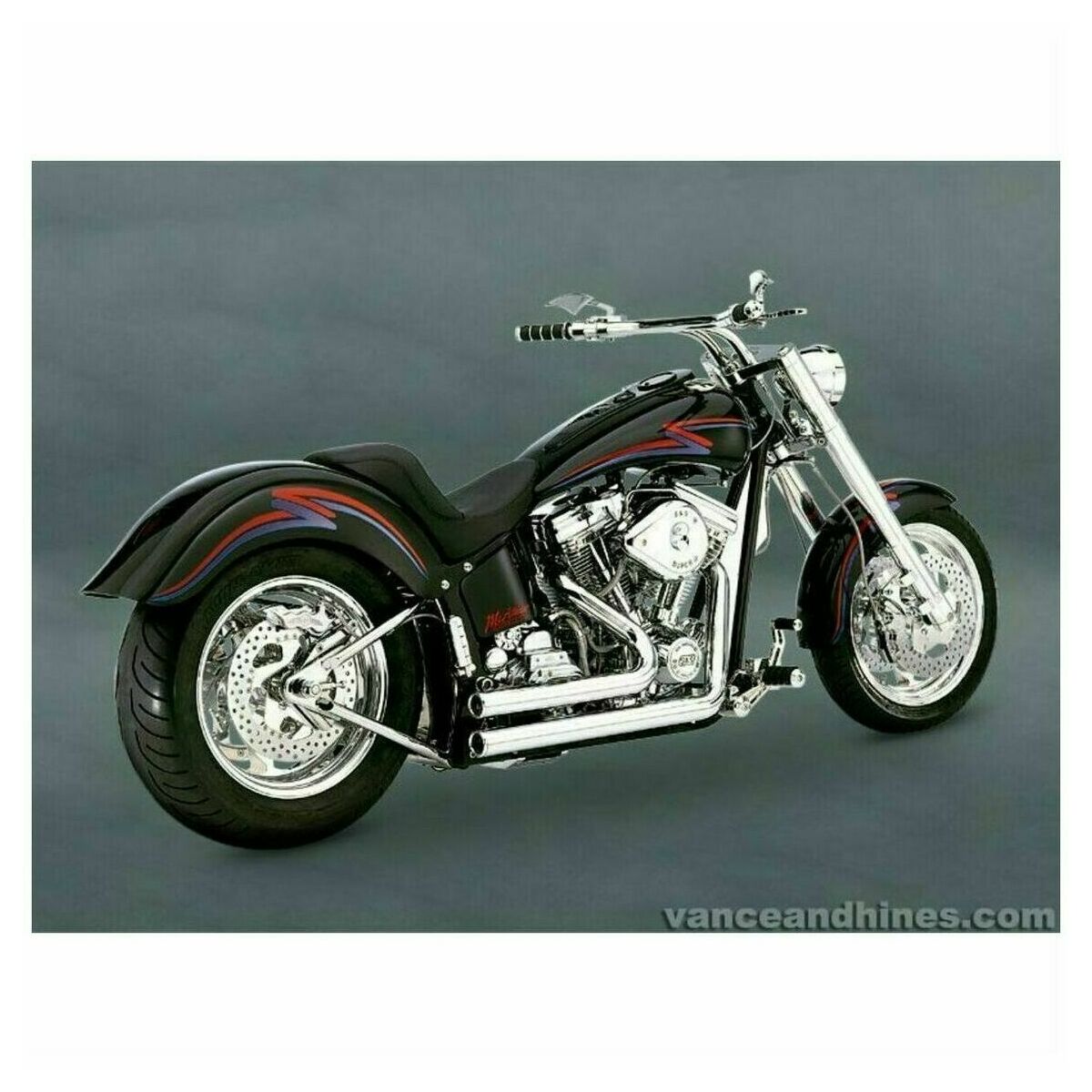 PIPES   VANCE & HINES  FXST SHORTSHOTS [DISCONTINUED] v17209
