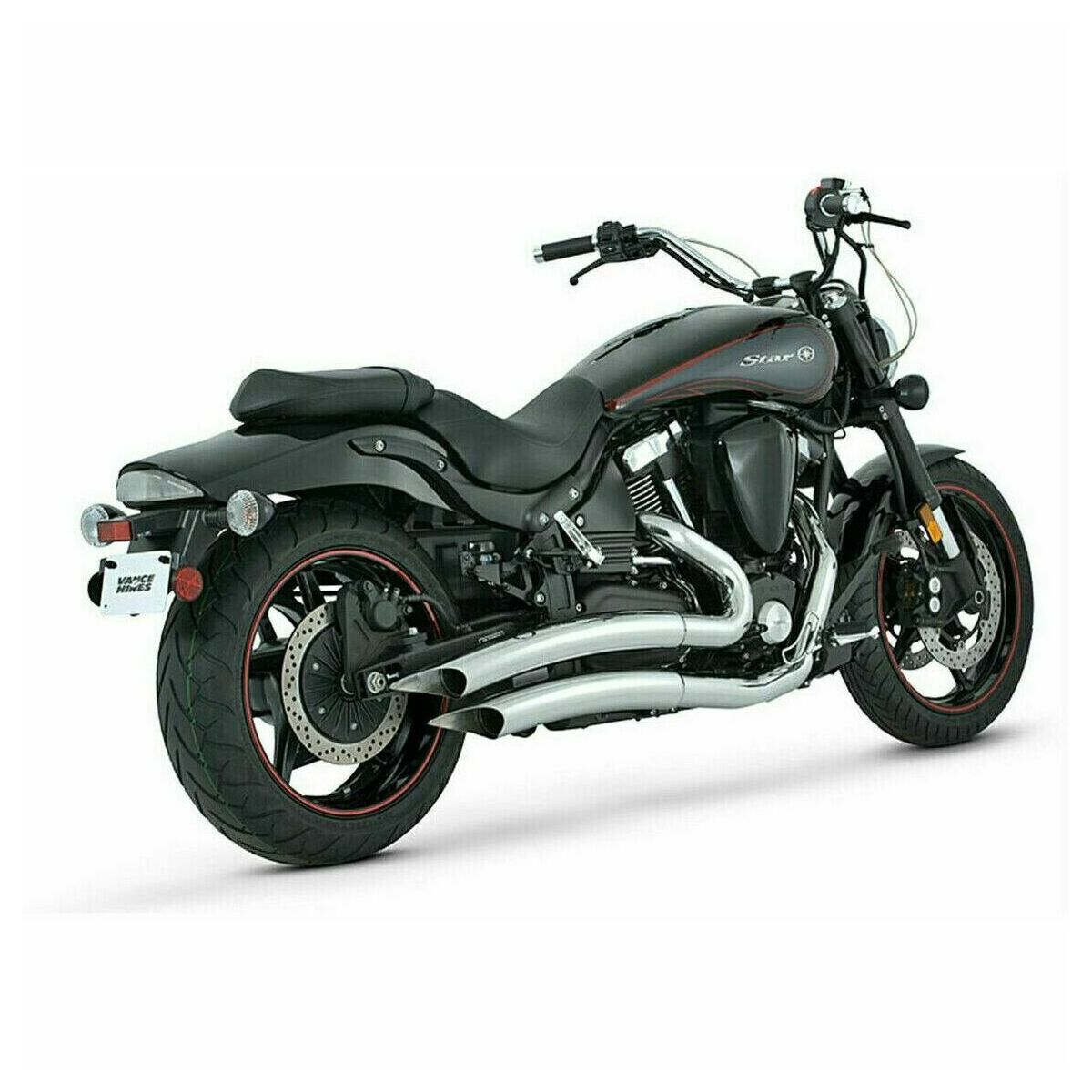 PIPES   VANCE & HINES  WARRIOR BIG RADIUS 2-2 [DISCONTINUED] v18525